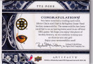 2010-11 Artifacts Tundra Tandems Patches Black #TT2PGEO Zdeno Chara/Dustin Byfuglien /5