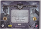 2006-07 Artifacts Tundra Tandems Platinum #TTZM Zdeno Chara/Milan Jurcina /5