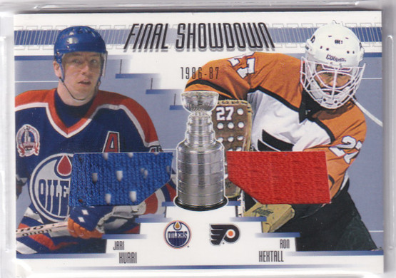  2002-03 BAP Ultimate Memorabilia Finals Showdown #25 Jari Kurri/Ron Hextall