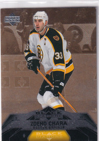  2007-08 Black Diamond Gold #5 Zdeno Chara /10