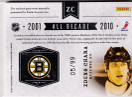  2010-11 Dominion All Decade Jerseys #ZC Zdeno Chara /99
