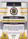  2010-11 Certified Mirror Emerald Signatures #13 Zdeno Chara /5