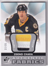 2012-13 SP Game Used Authentic Fabrics Patches #AFZC Zdeno Chara /35