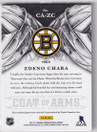  2013-14 Crown Royale Coat of Arms Materials Patches #CAZC Zdeno Chara /10