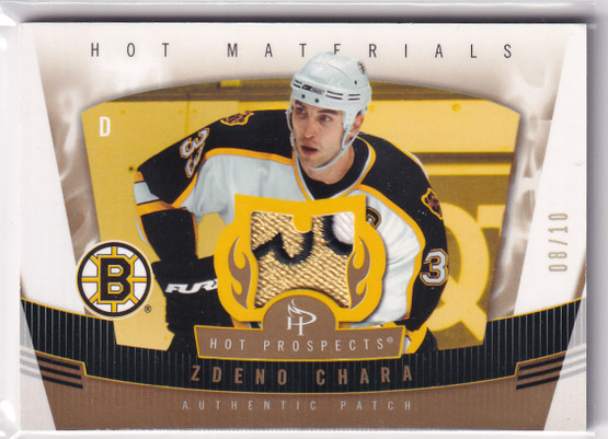 2006-07 Hot Prospects Hot Materials White Hot #HMZC Zdeno Chara /10