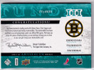 2011-12 Artifacts Tundra Trios Patches Emerald #TT3BEES Zdeno Chara/Tim Thomas/Tyler Seguin/20