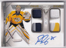 2013-14 Panini Titanium Four Star Memorabilia Autographs #4APR Pekka Rinne /10