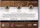 2011-12 The Cup Trios Patches #C3BEESD Tim Thomas/Tuukka Rask/Zdeno Chara /10