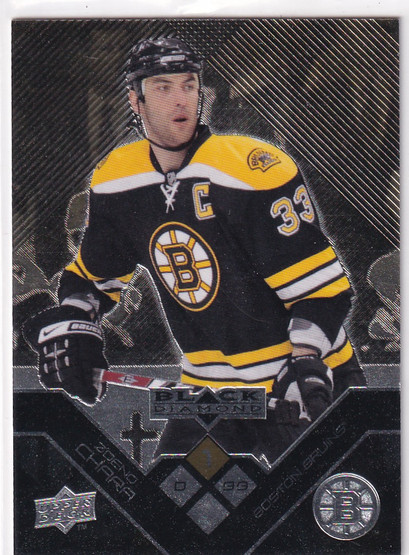  2008-09 Black Diamond Gold #7 Zdeno Chara /10