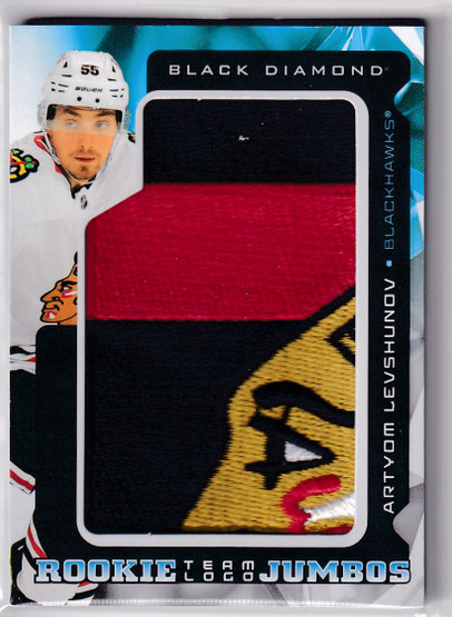  2025-26 Black Diamond Rookie Team Logo Jumbo Puzzle Patch #RTLAL Artyom Levshunov