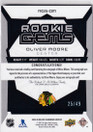  2025-26 Black Diamond Rookie Gems Signatures #RGSOM Oliver Moore/49
