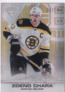  2011-12 Panini Titanium Spectrum #31 Zdeno Chara /10