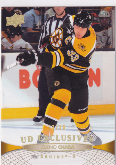  2011-12 Upper Deck Spectrum #188 Zdeno Chara /10