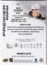  2024-25 Upper Deck Premier Autographs Bronze #121 Olen Zellweger