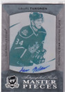 2007-08 The Cup Printing Plates SP Authentic Cyan #220 Lauri Tukonen AU 1/1