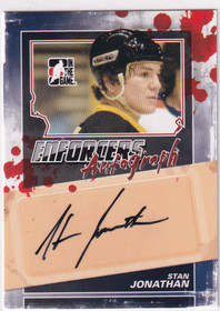  2011-12 ITG Enforcers Autographs #ASJ Stan Jonathan