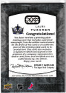  2007-08 The Cup Printing Plates SP Authentic Black #220 Lauri Tukonen AU 1/1