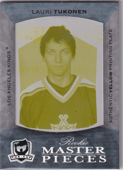  2007-08 The Cup Printing Plates Upper Deck Victory Yellow #230 Lauri 1/1
