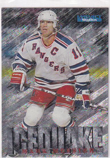  1995-96 SkyBox Impact Ice Quake #5 Mark Messier