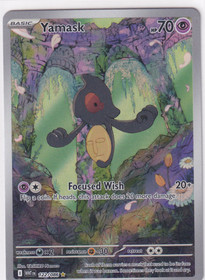 Pokemon Yamask 122/086 White Flare Illustration Rare 