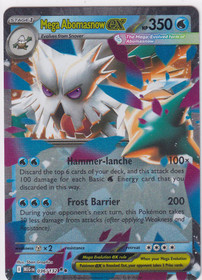 Pokemon Mega Abomasnow ex 036/132 Mega Evalution Base Set Double Rare