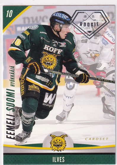 2015-16 Cardset Rookie Eemeli Suomi /999