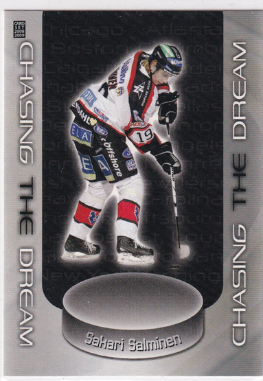 2008-09 Cardset Chasing The Dream Sakari Salminen /100