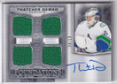  2024-25 The Cup Foundations Jersey Autographs #FTD Thatcher Demko /15