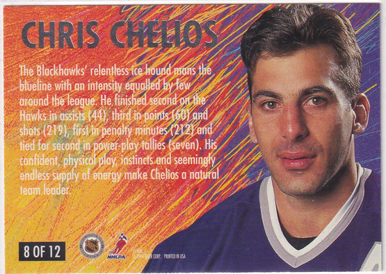  1994-95 Ultra All-Stars #8 Chris Chelios