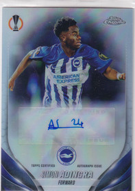 2023-24 Topps Chrome UEFA Simon Adingra auto 