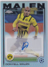 2024-25 Topps UEFA Donyell Malen auto refractor 