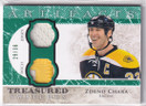  2012-13 Artifacts Treasured Swatches Jerseys Patches Emerald #TSZC Zdeno Chara /36
