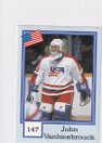1992-93 Semic Norwegian Blank Back John Vanbiesbrouck 