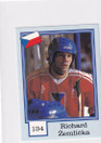1992-93 Semic Norwegian Blank Back Richard Zemlicka