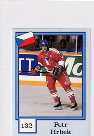 1992-93 Semic Norwegian Blank Back Petr Hrbek