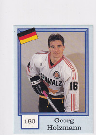 1992-93 Semic Norwegian Blank Back Georg Holzmann