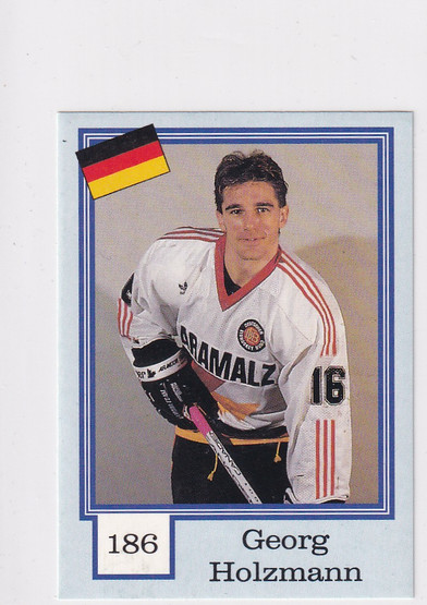 1992-93 Semic Norwegian Blank Back Georg Holzmann