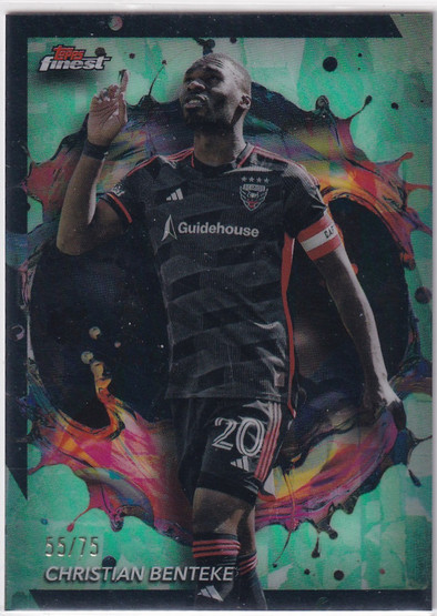 2024 Topps Finest MLS Christian Benteke /75