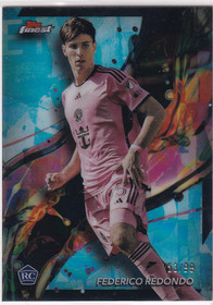 2024 Topps Finest MLS Federico Redondo RC /99