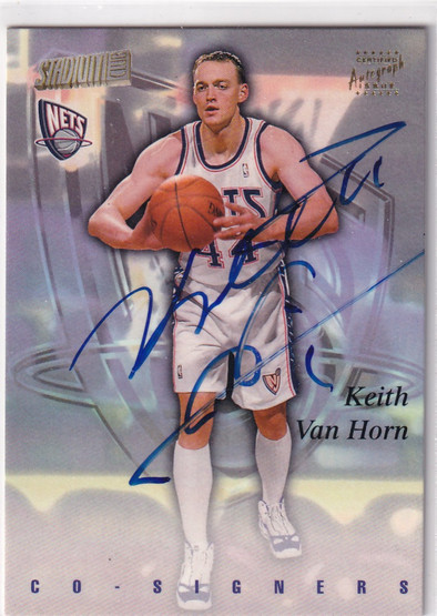  1997-98 Stadium Club Co-Signers #CO23 Keith Van Horn/Karl Malone