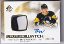 2024-25 SP Authentic Limited Patch Autographs #165 Rutger McGroarty FW/100