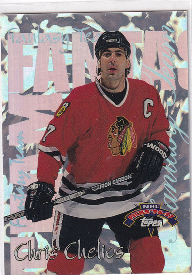  1996-97 Topps Picks Fantasy Team #FT6 Chris Chelios