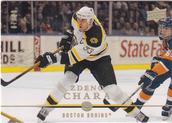  2008-09 Upper Deck High Gloss Parallel #182 Zdeno Chara /10