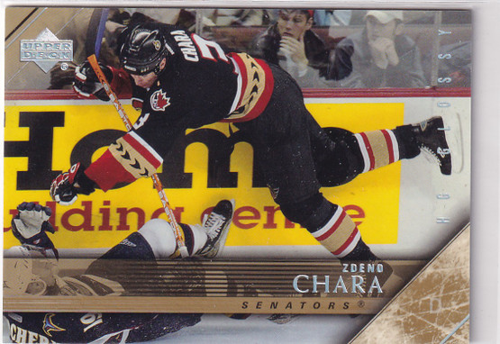  2005-06 Upper Deck High Gloss Parallel #136 Zdeno Chara /10
