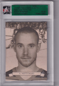  2005-06 ITG Ultimate Memorabilia Level 2 #4 Antero Niittymaki /45