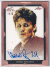  2022 Leaf Art of Hockey Portrait Autographs Navy #PASM1 Sergei Makarov /20
