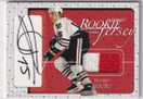  2003-04 BAP Ultimate Memorabilia Autographed Jerseys #99 Tuomo Ruutu RC /20