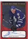  1997-98 SP Authentic Sign of the Times #MS Mats Sundin