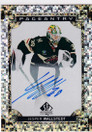  2024-25 SP Authentic Pageantry Autographs #P82 Jesper Wallstedt RC