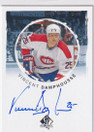  2024-25 SP Authentic UD Authentics Autographs #UDAVD Vincent Damphousse SP